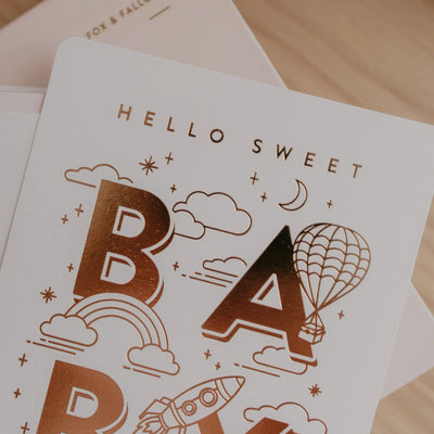 Fox & Fallow - Baby Milestone Cards | Cream Milestones Fox & Fallow 