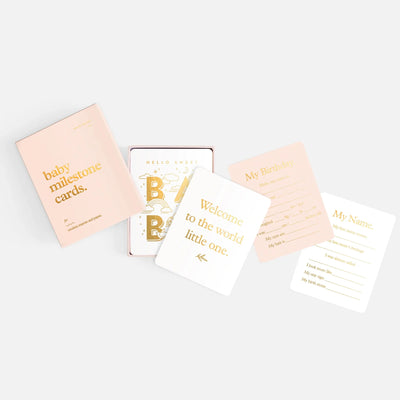 Fox & Fallow - Baby Milestone Cards | Cream Milestones Fox & Fallow 