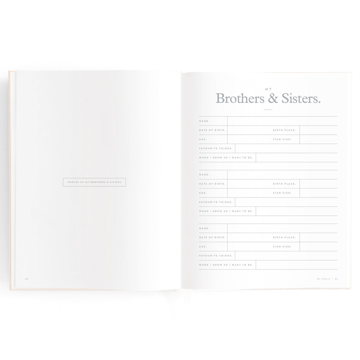 Fox & Fallow - Childhood Journal Journal Fox & Fallow 