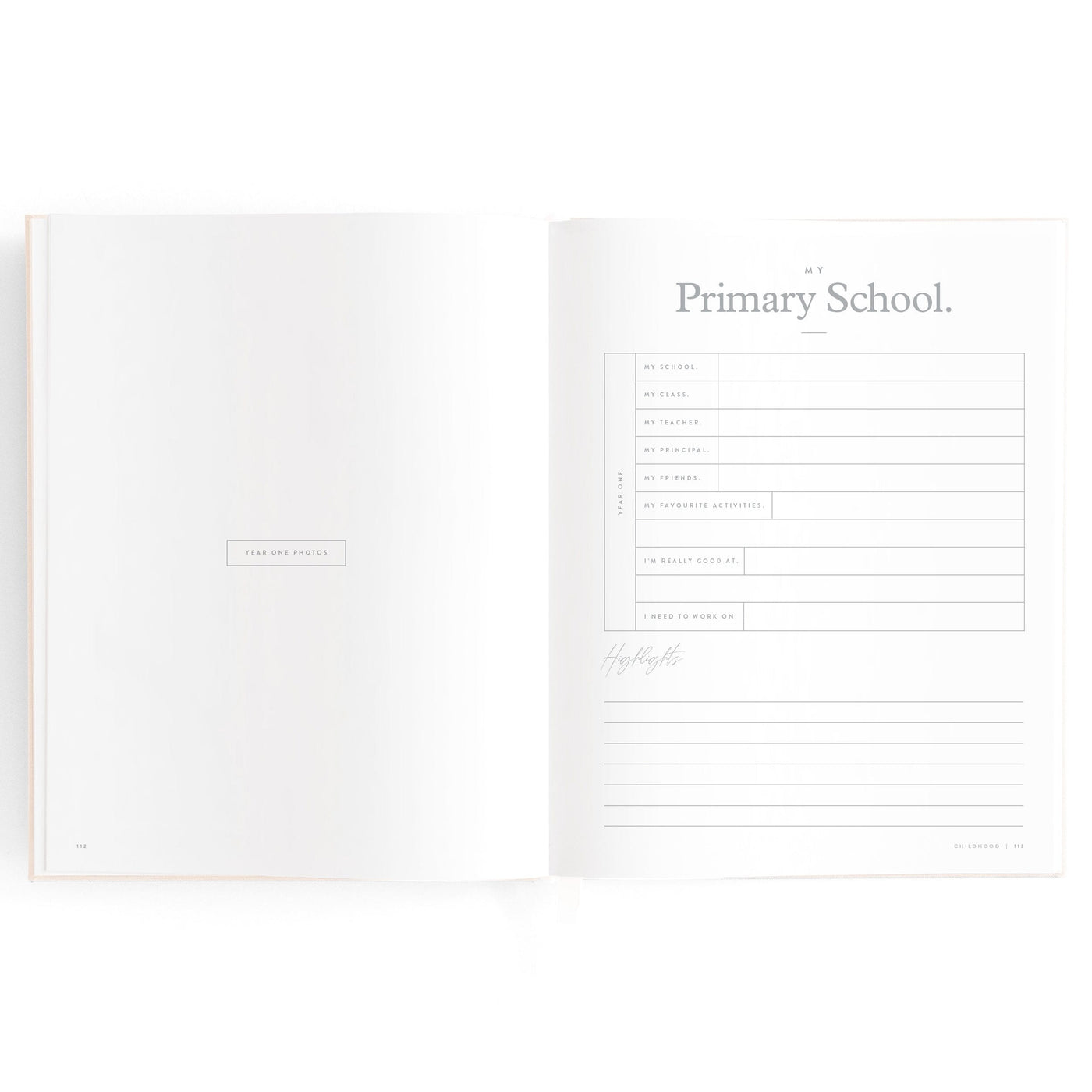 Fox & Fallow - Childhood Journal Journal Fox & Fallow 