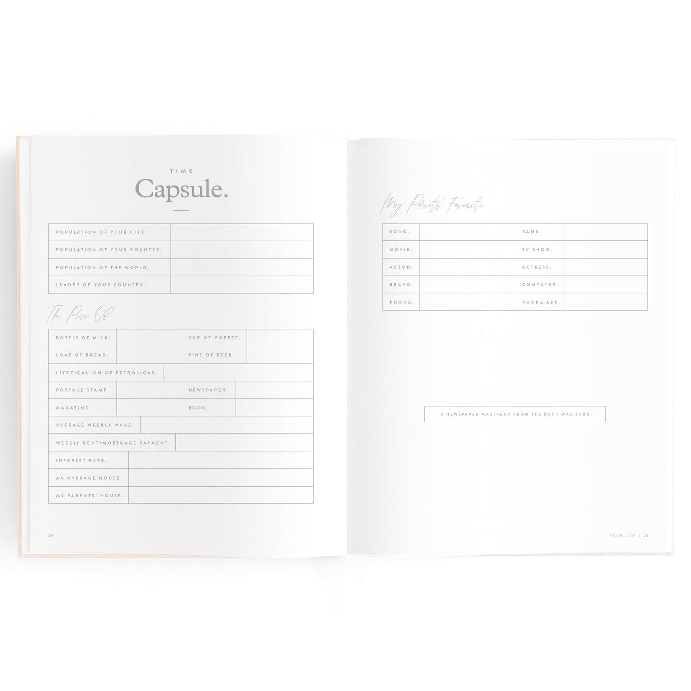 Fox & Fallow - Childhood Journal Journal Fox & Fallow 