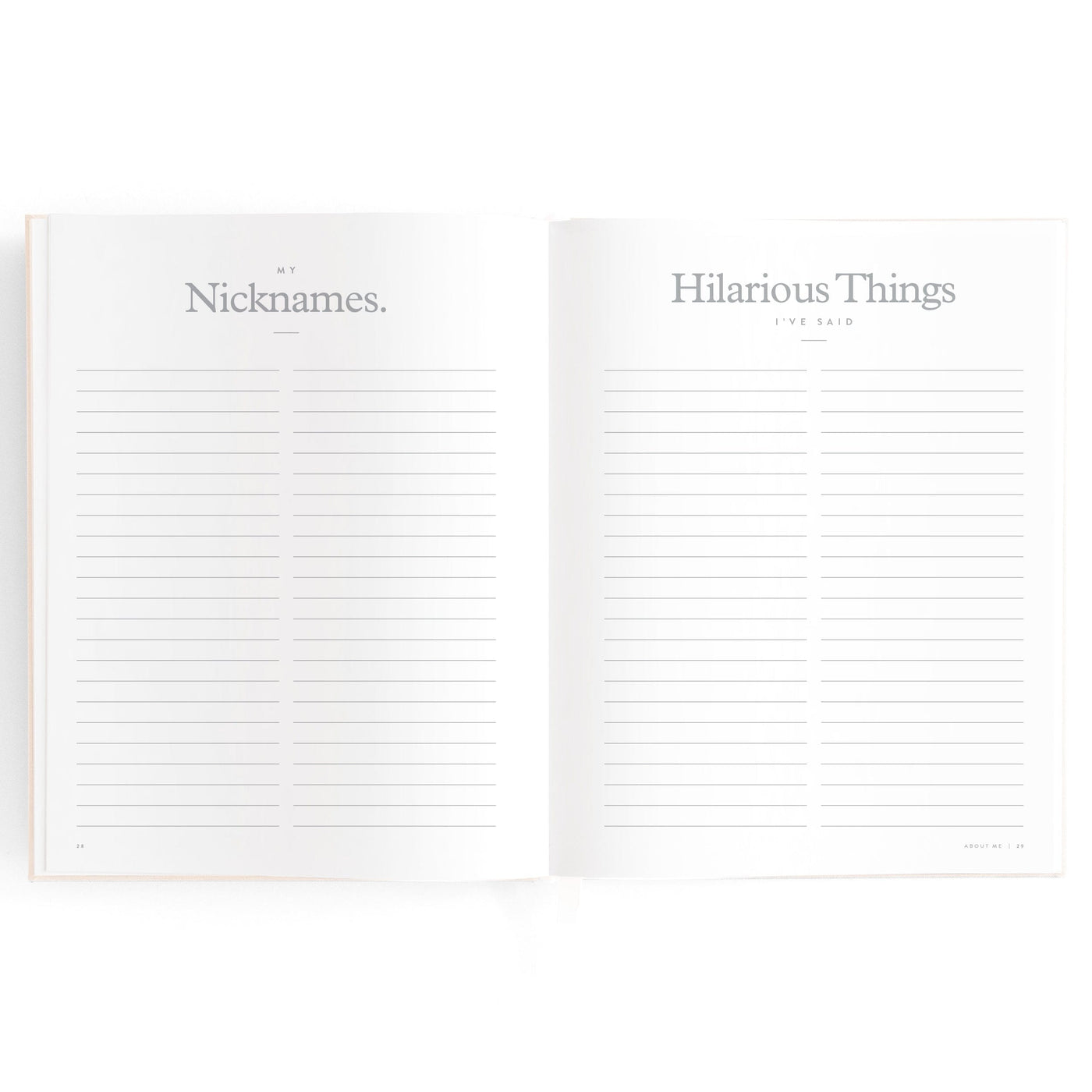 Fox & Fallow - Childhood Journal Journal Fox & Fallow 