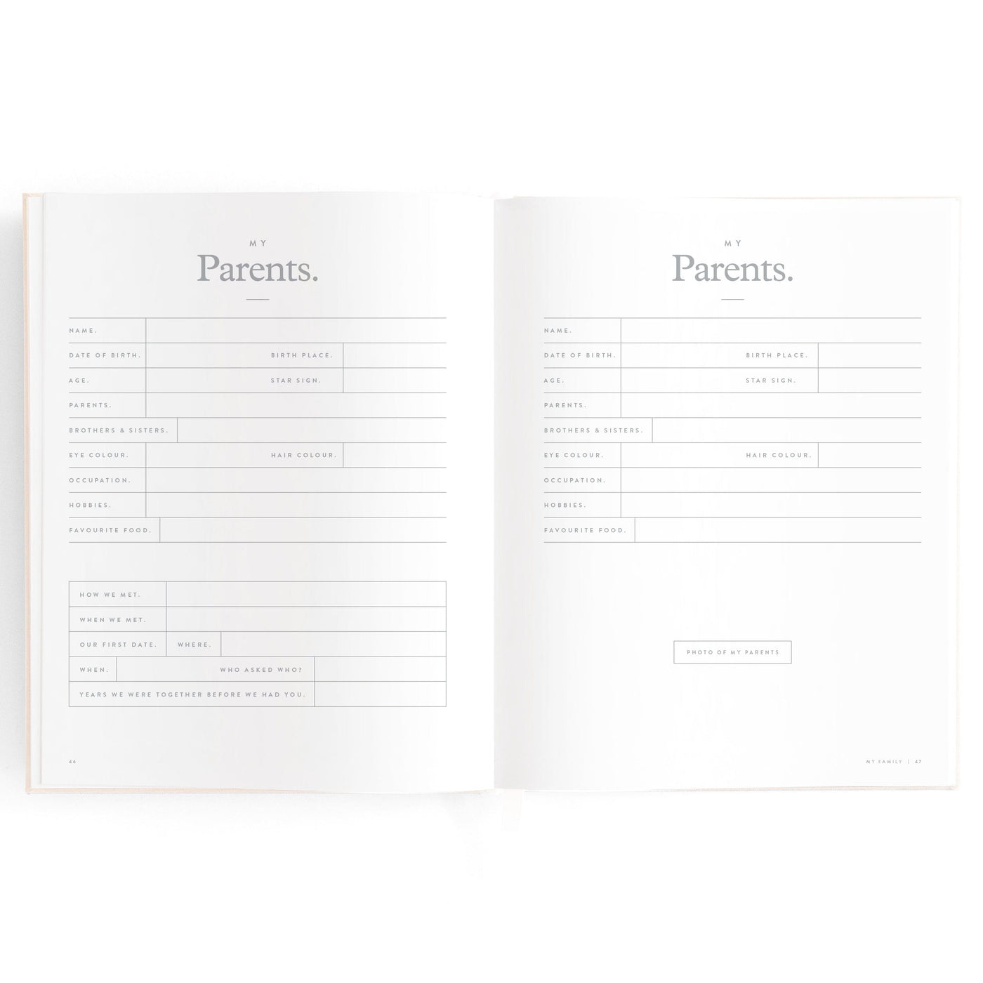 Fox & Fallow - Childhood Journal Journal Fox & Fallow 