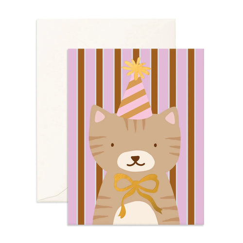 Fox & Fallow - Greeting Card | Birthday Kitty