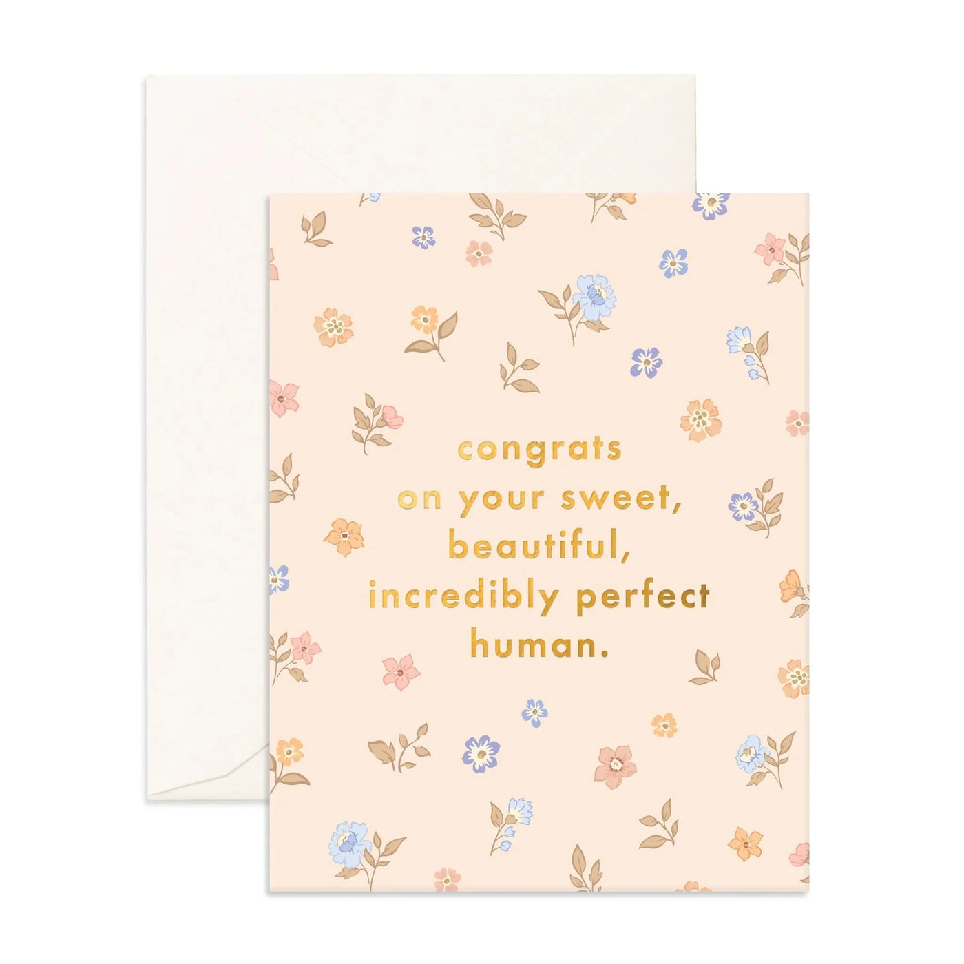 Fox & Fallow - Greeting Card | Congrats Sweet Human Greeting Card Fox & Fallow 