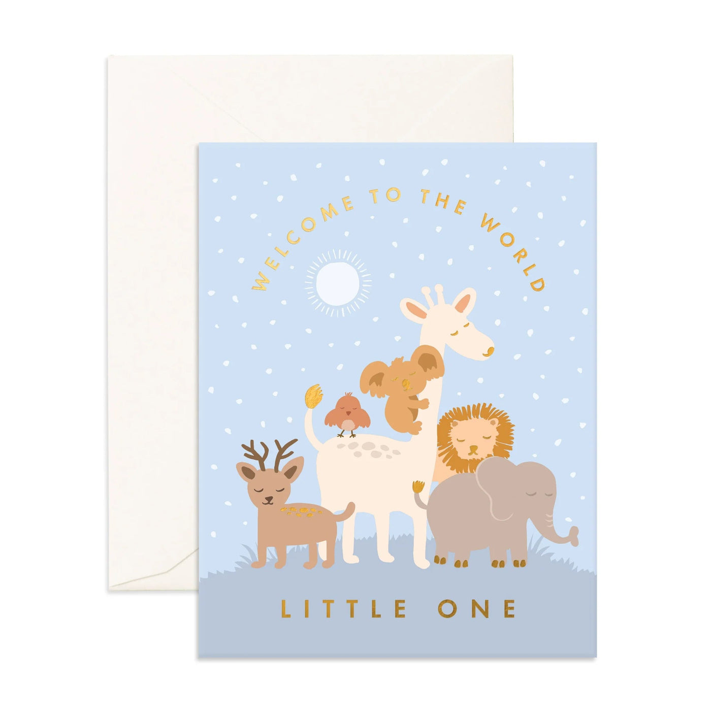 Fox & Fallow Greeting Card - Little One Winter Greeting Card Fox & Fallow 