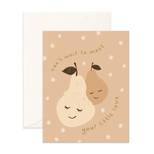 Fox & Fallow - Greeting Card | Meet Little Love Pear