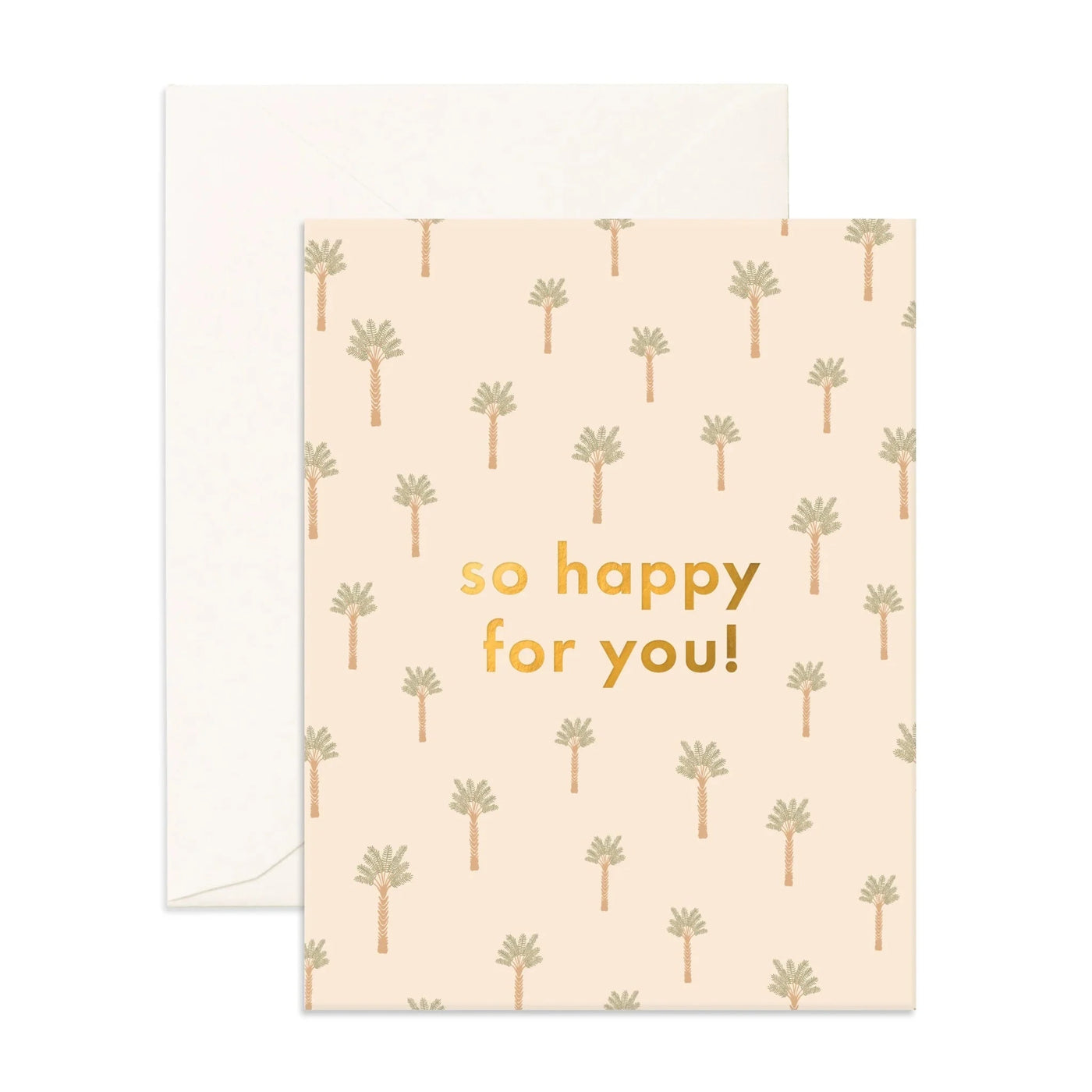 Fox & Fallow - Greeting Card | So Happy Tiny Palms Greeting Card Fox & Fallow 