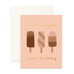 Fox & Fallow - Greeting Card | Sweet Ice Creams