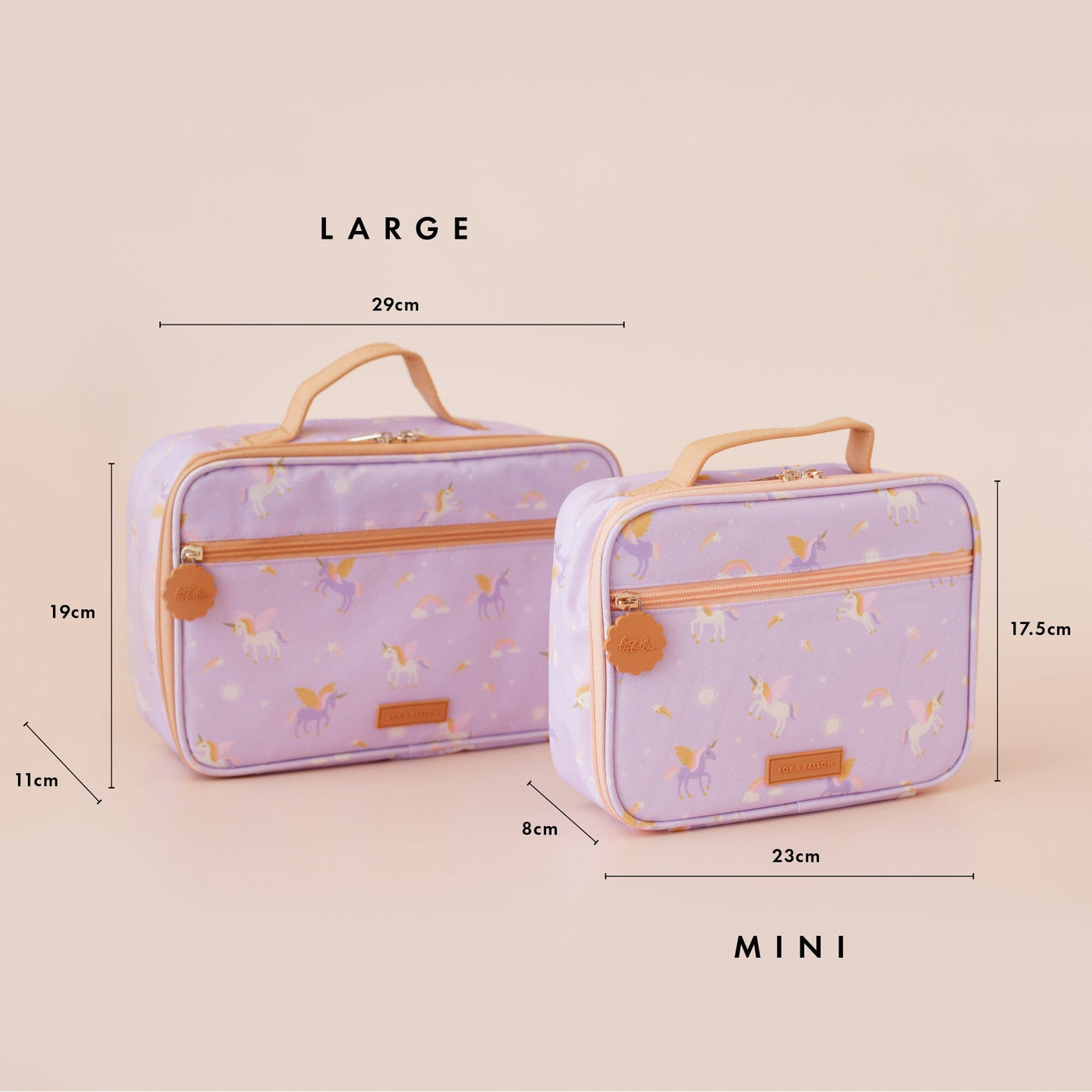 Fox & Fallow - Large Lunch Bag | Unicorn Mealtime Fox & Fallow 