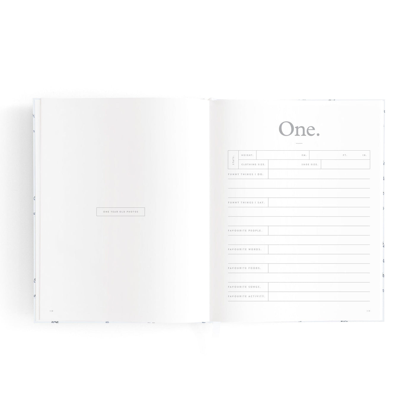 Fox & Fallow - Mini Baby Book | Bluebell Journal Fox & Fallow 