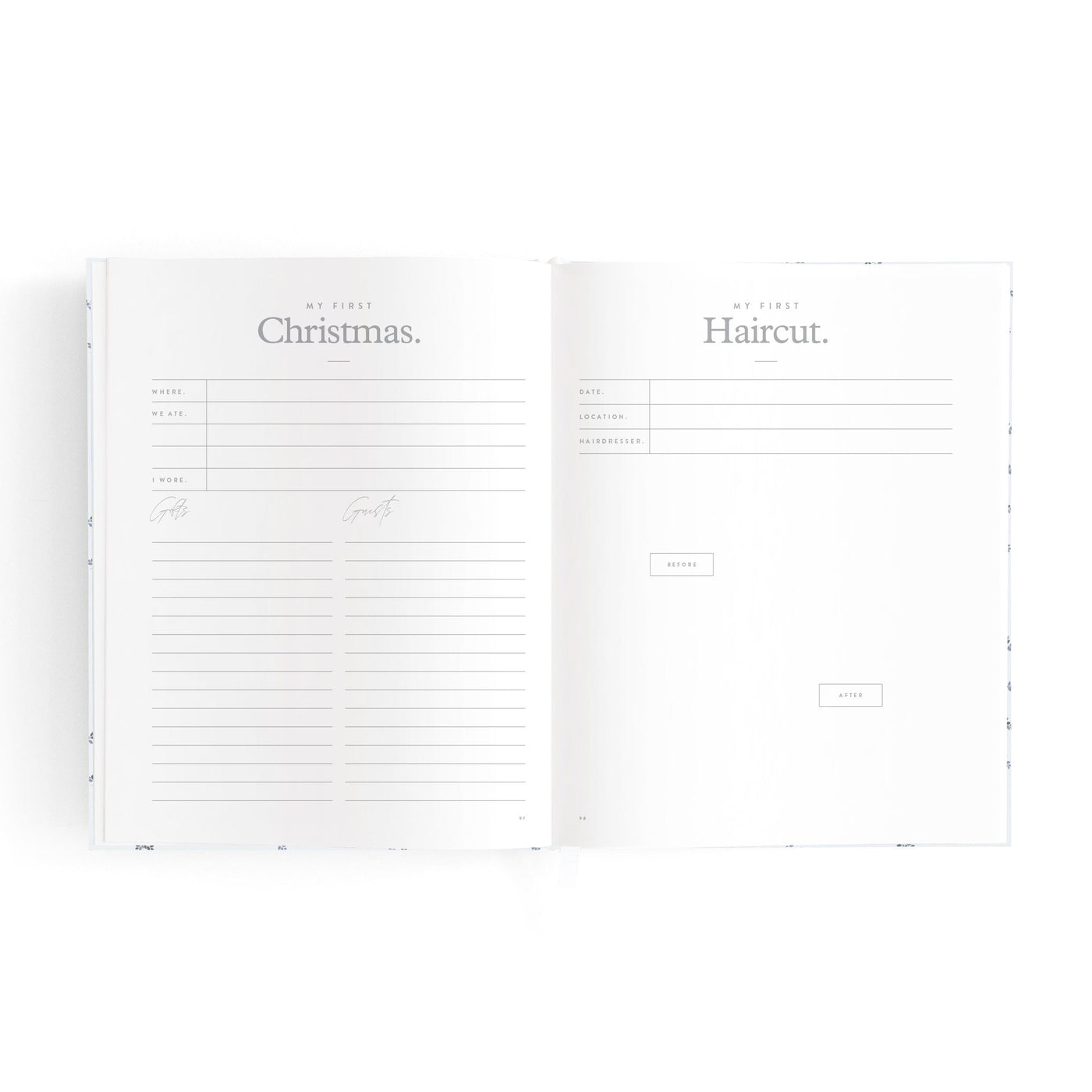 Fox & Fallow - Mini Baby Book | Bluebell Journal Fox & Fallow 