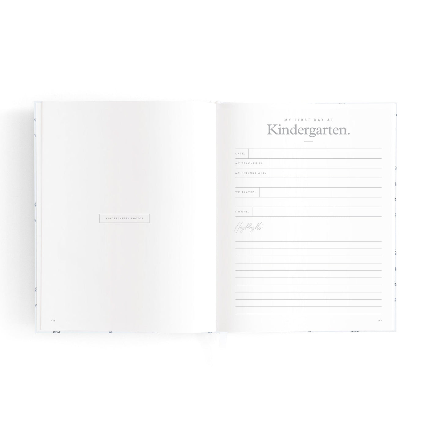 Fox & Fallow - Mini Baby Book | Bluebell Journal Fox & Fallow 