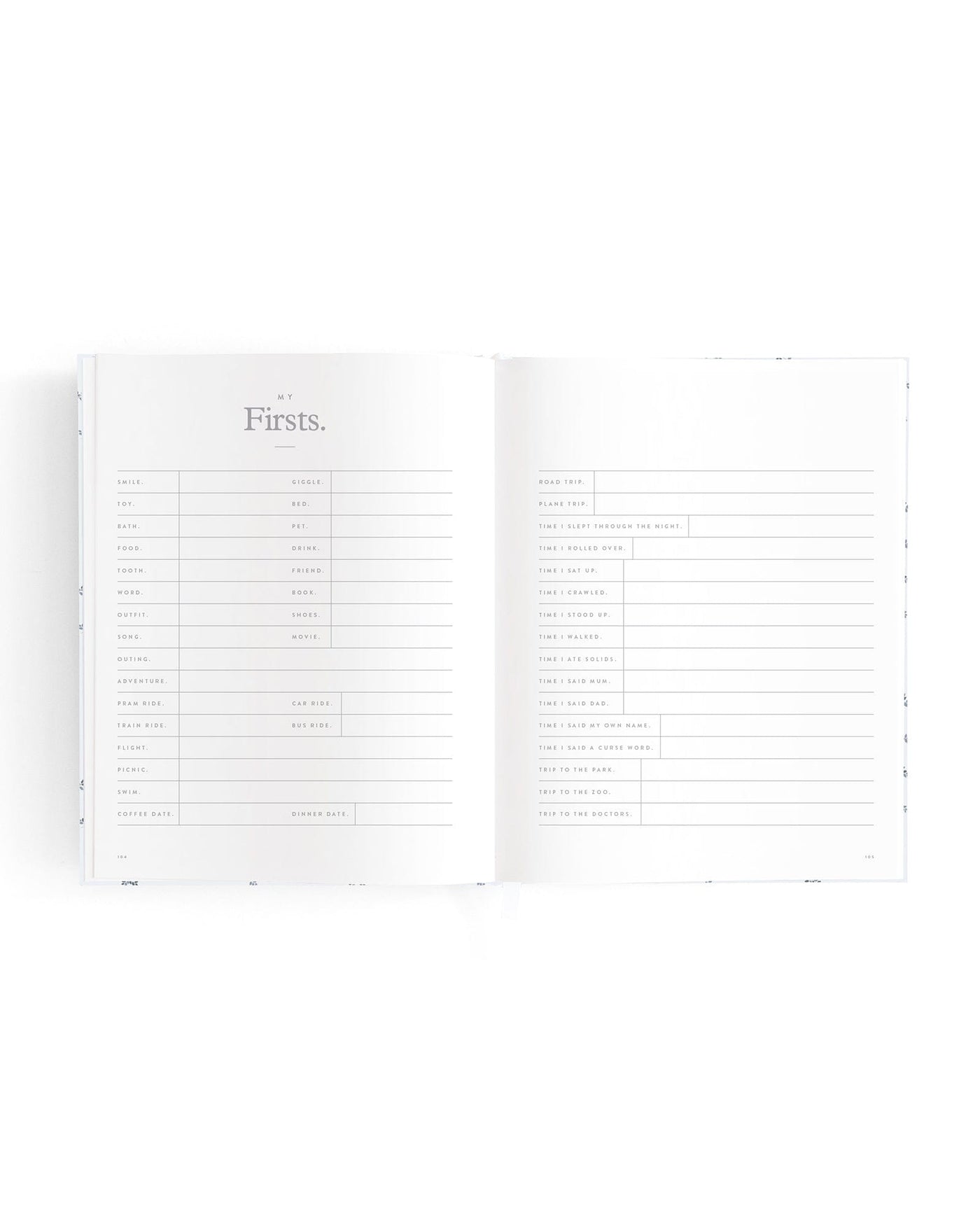 Fox & Fallow - Mini Baby Book | Bluebell Journal Fox & Fallow 
