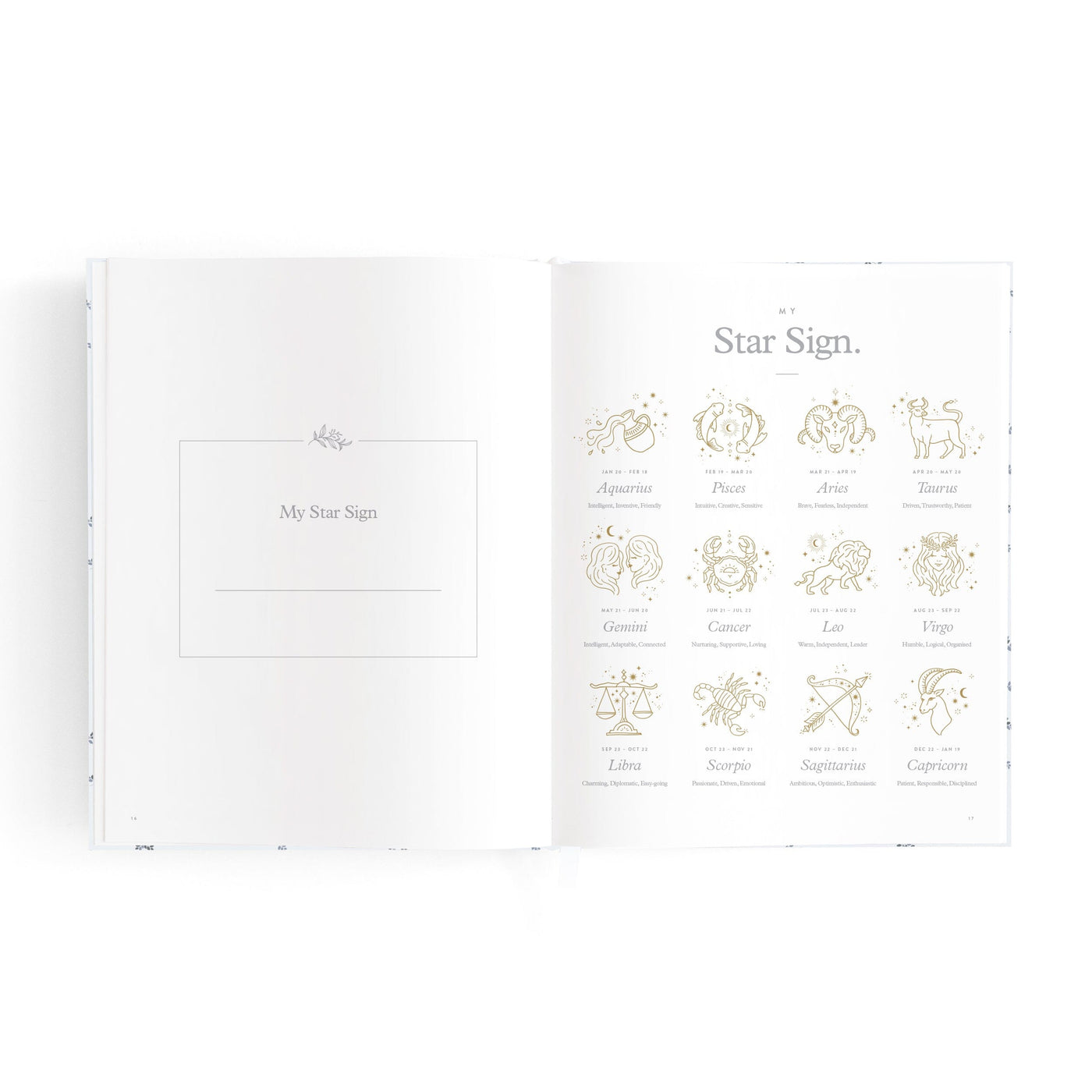 Fox & Fallow - Mini Baby Book | Bluebell Journal Fox & Fallow 