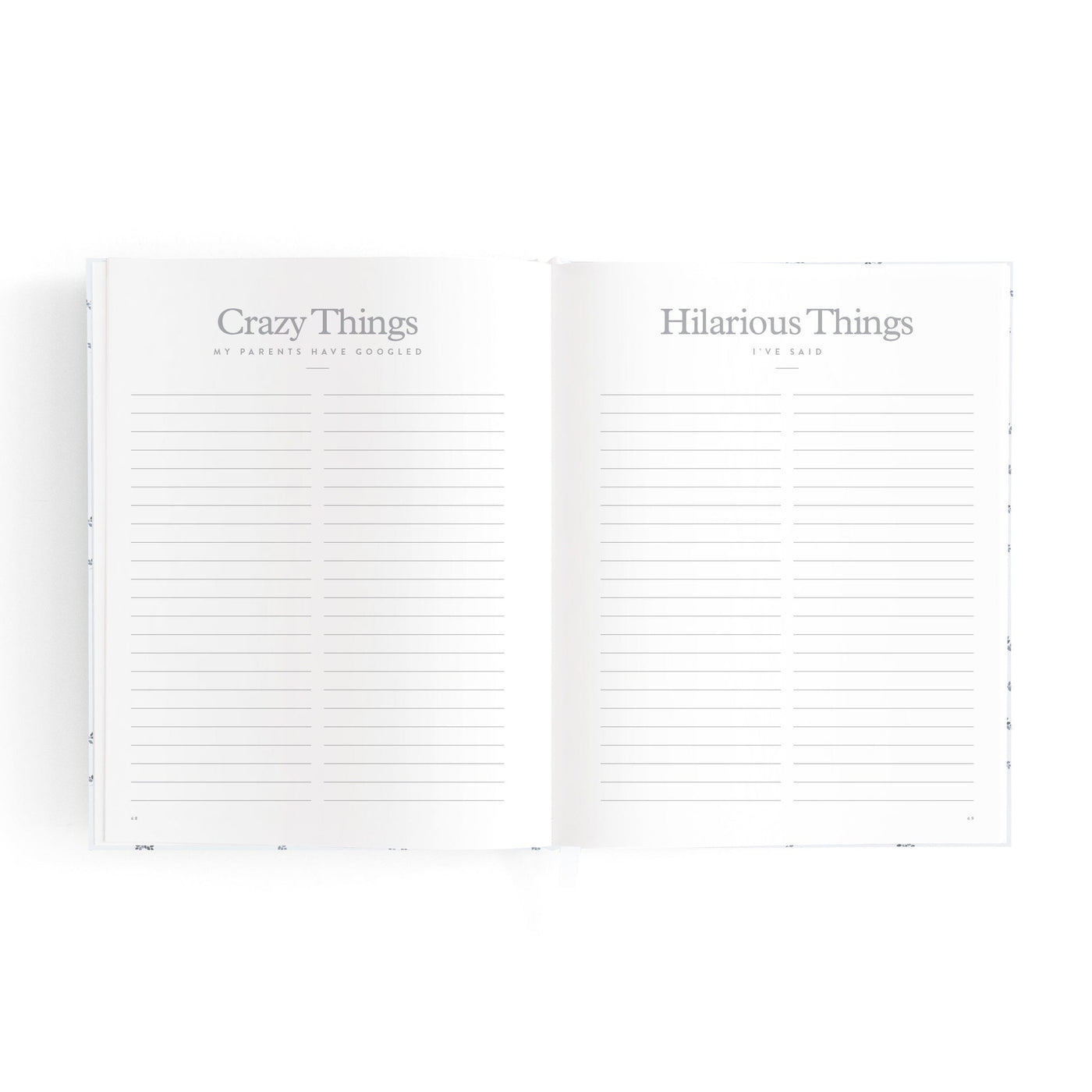 Fox & Fallow - Mini Baby Book | Bluebell Journal Fox & Fallow 