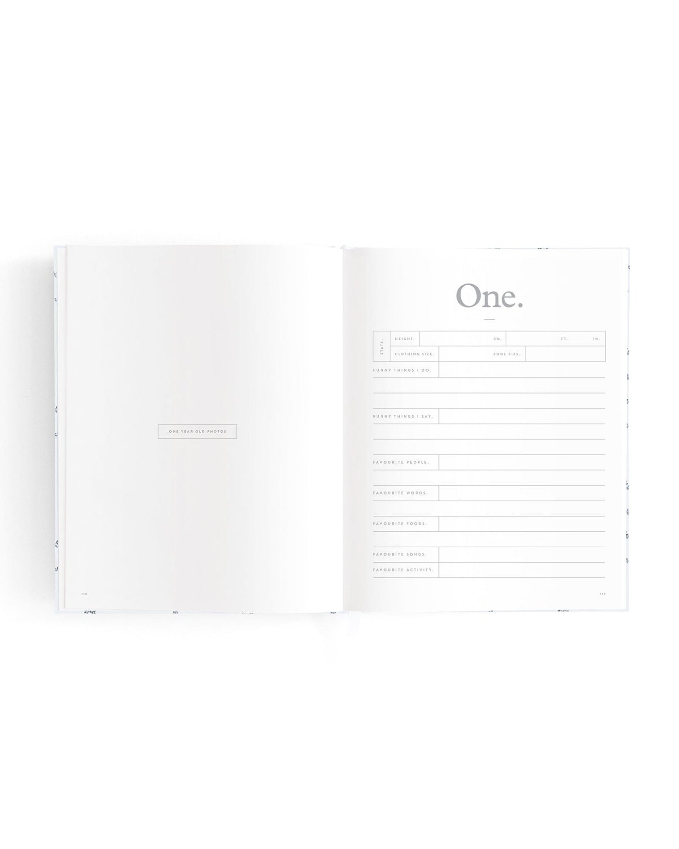 Fox & Fallow - Mini Baby Book | Bluebell Journal Fox & Fallow 