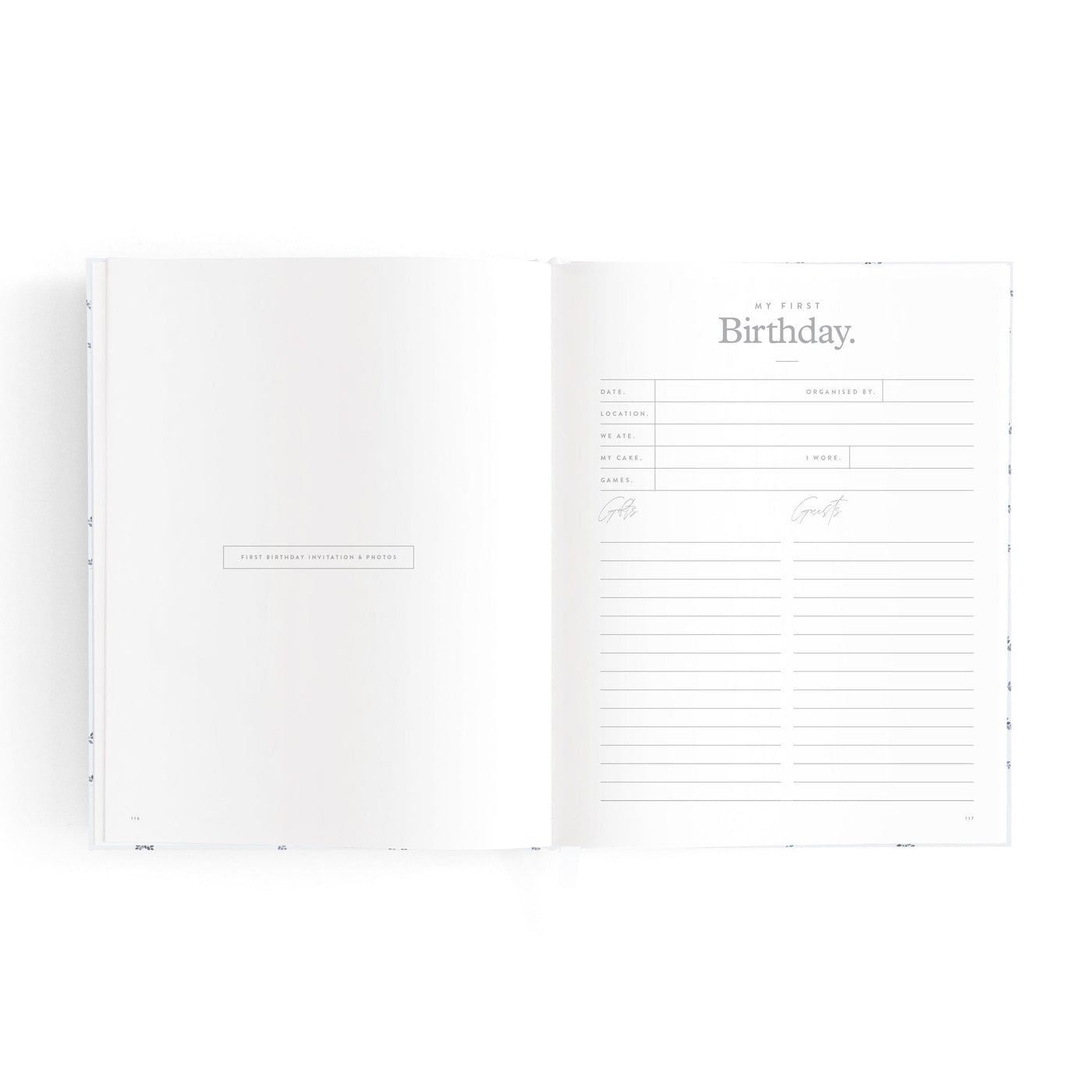 Fox & Fallow - Mini Baby Book | Bluebell Journal Fox & Fallow 