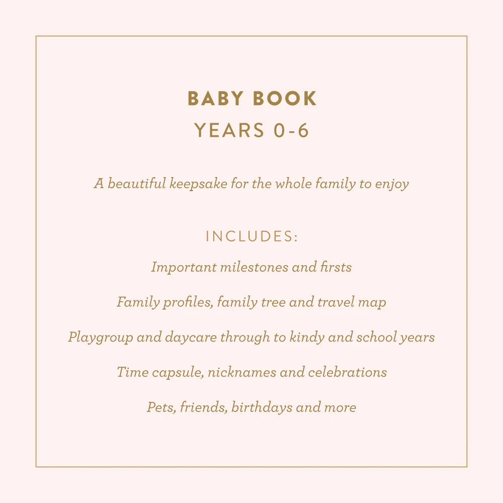 Fox & Fallow - Mini Baby Book | Lilac Journal Fox & Fallow 