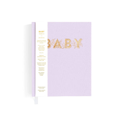 Fox & Fallow - Mini Baby Book | Lilac Journal Fox & Fallow 