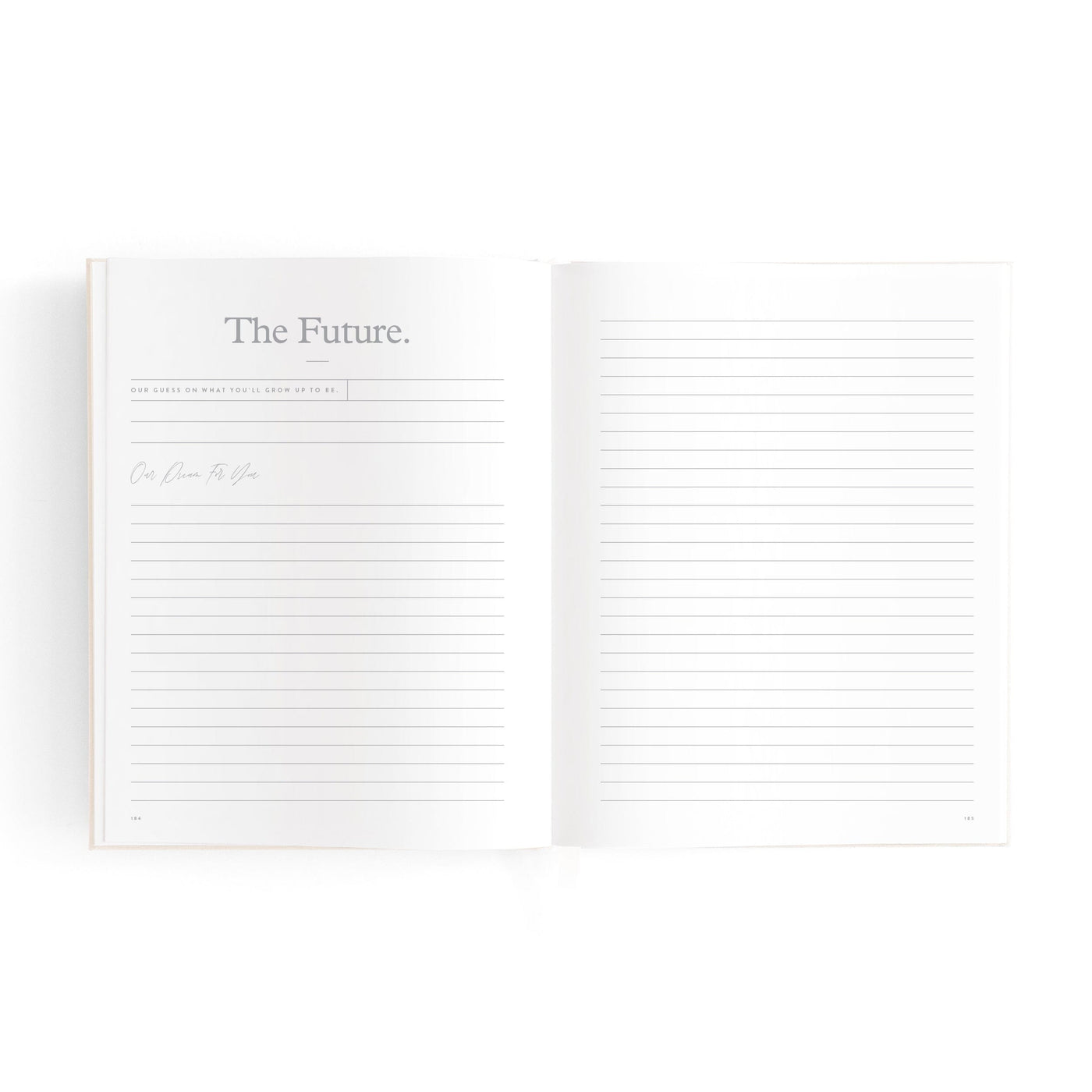 Fox & Fallow - Mini Baby Book | Oatmeal Journal Fox & Fallow 