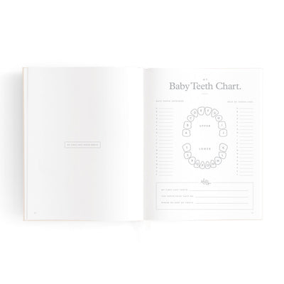 Fox & Fallow - Mini Baby Book | Oatmeal Journal Fox & Fallow 