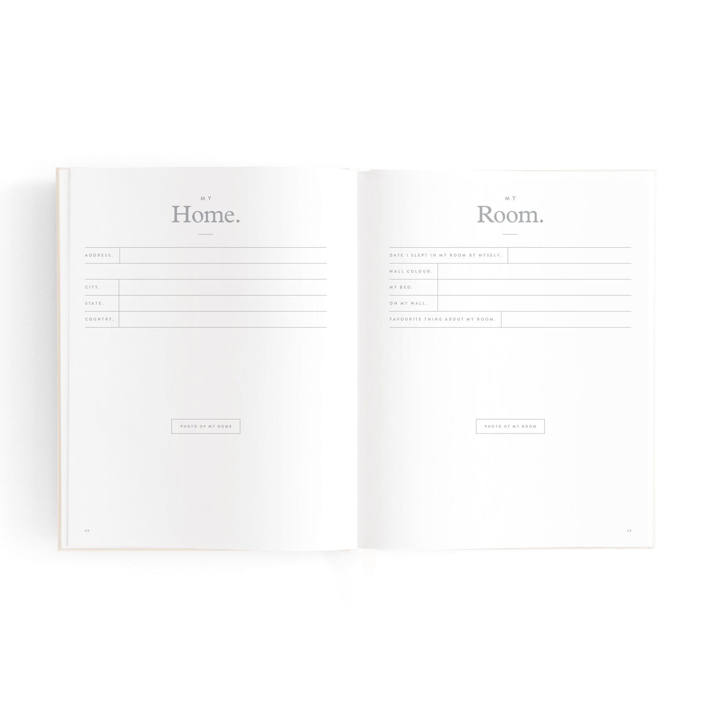 Fox & Fallow - Mini Baby Book | Oatmeal Journal Fox & Fallow 