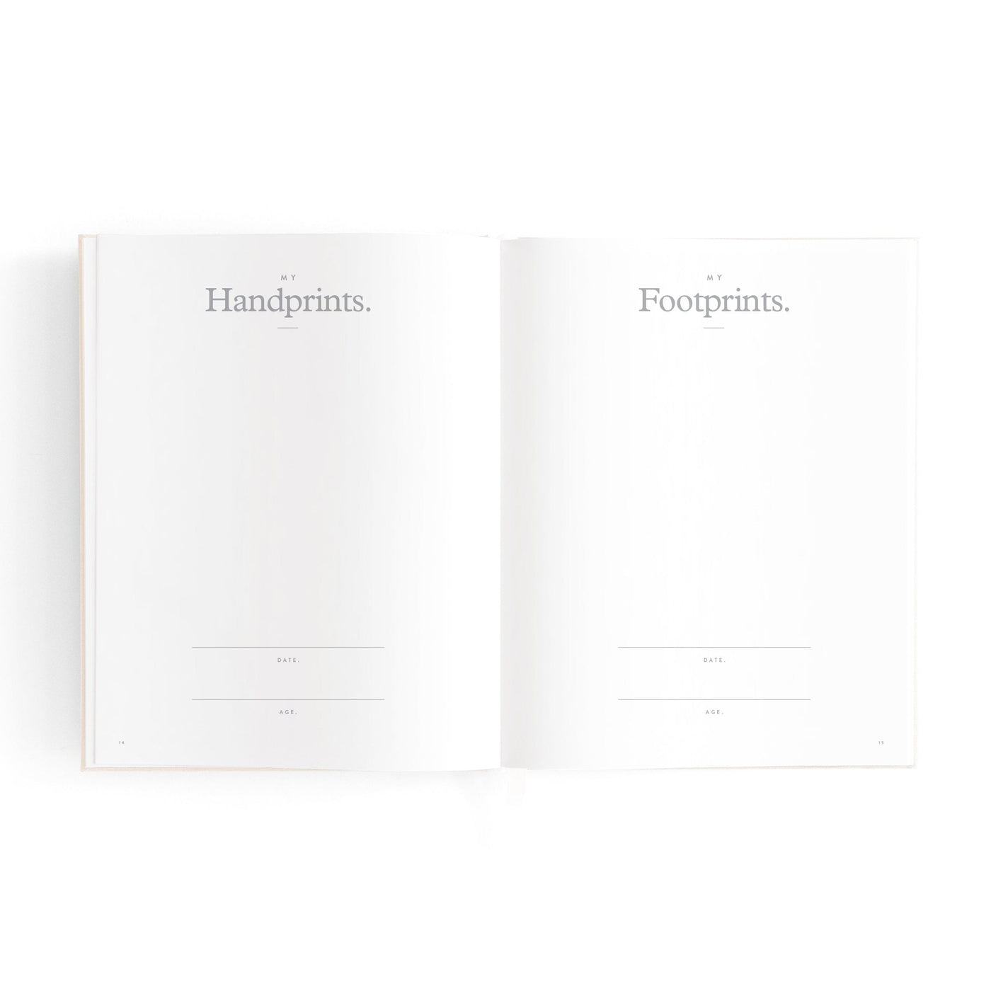 Fox & Fallow - Mini Baby Book | Oatmeal Journal Fox & Fallow 