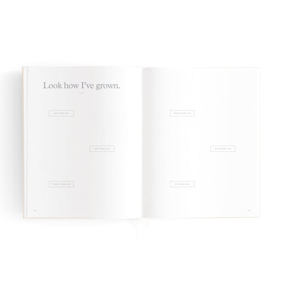 Fox & Fallow - Mini Baby Book | Oatmeal Journal Fox & Fallow 