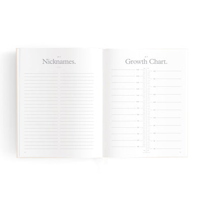 Fox & Fallow - Mini Baby Book | Oatmeal Journal Fox & Fallow 