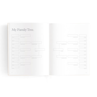 Fox & Fallow - Mini Baby Book | Oatmeal Journal Fox & Fallow 