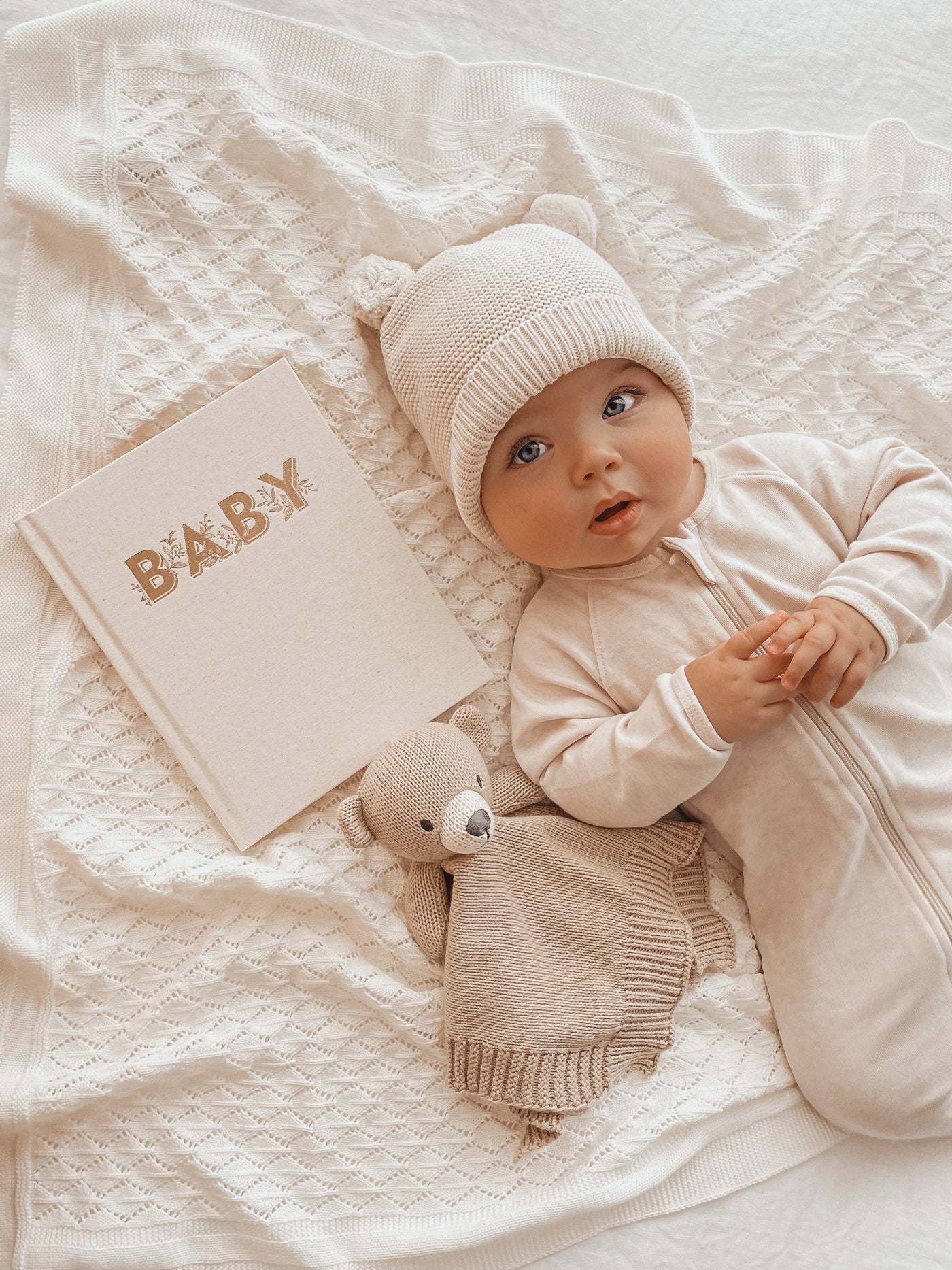 Fox & Fallow - Mini Baby Book | Oatmeal Journal Fox & Fallow 