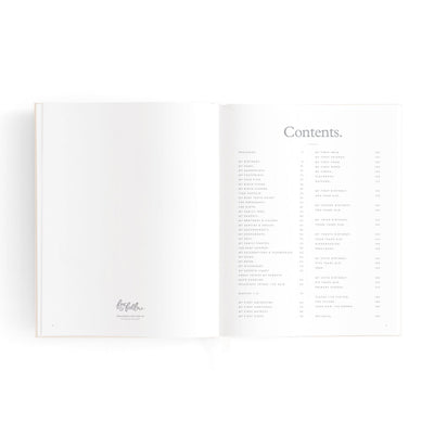 Fox & Fallow - Mini Baby Book | Oatmeal Journal Fox & Fallow 