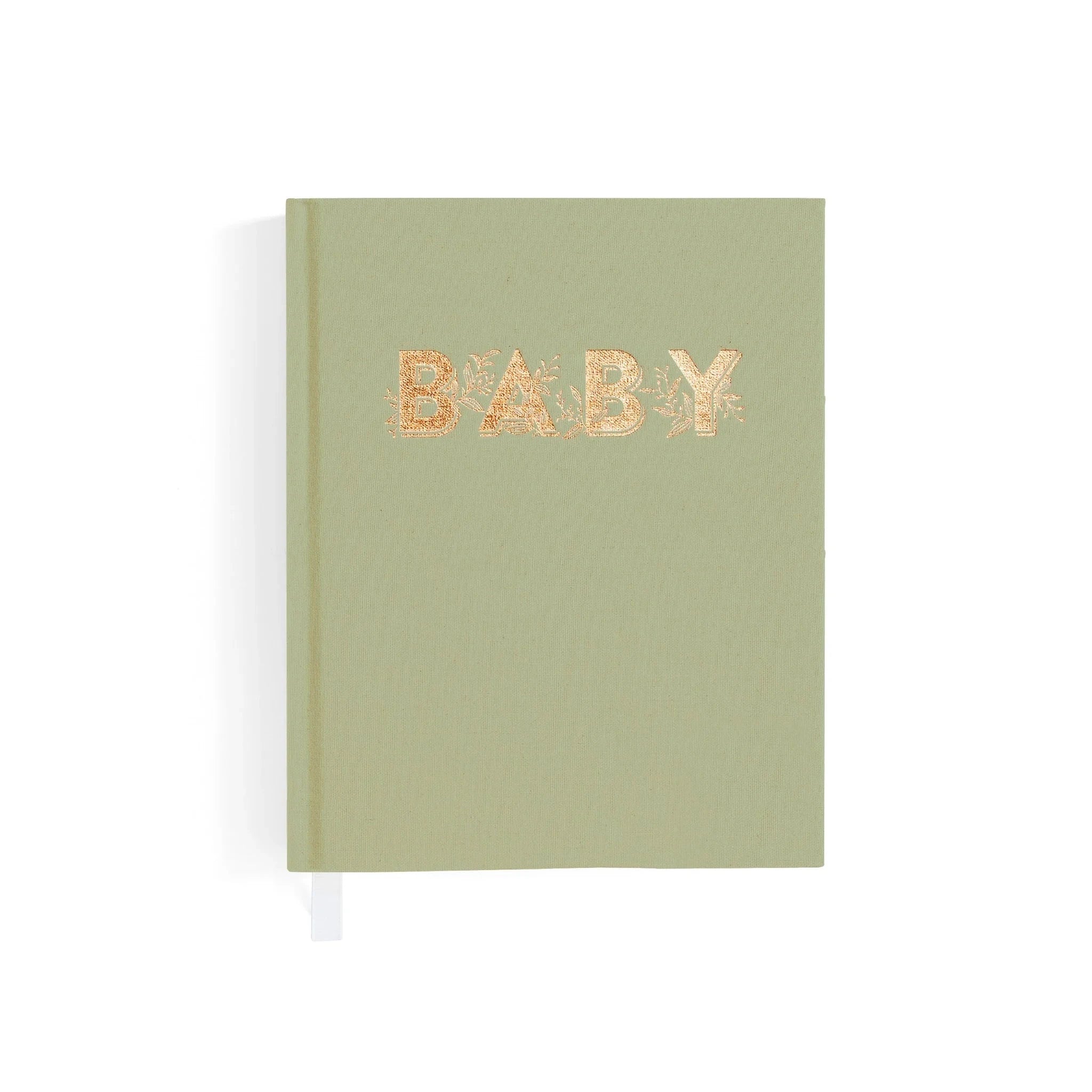 Fox & Fallow - Mini Baby Book | Sage