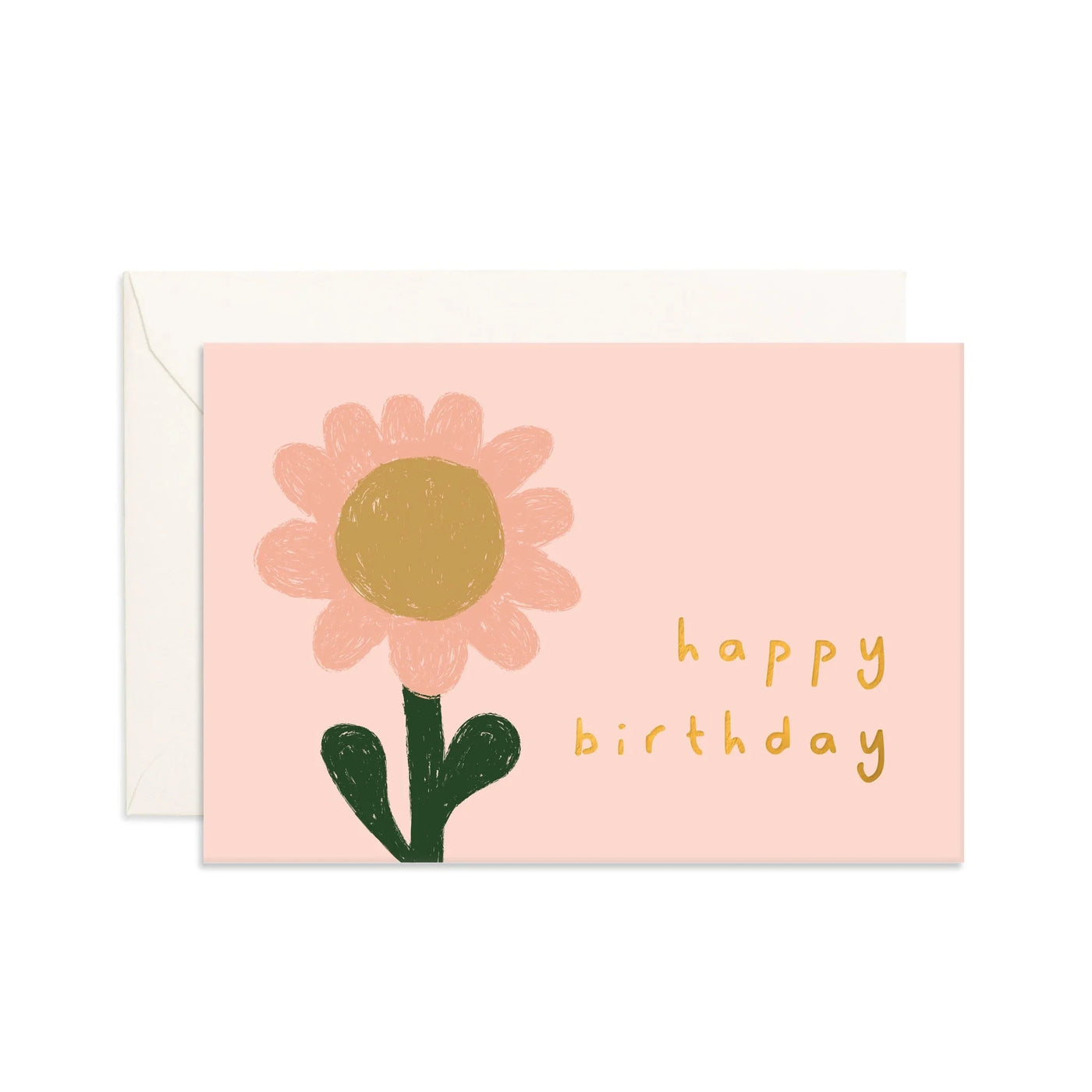 Fox & Fallow - Mini Greeting Card | Birthday Sunflower Greeting Card Fox & Fallow 