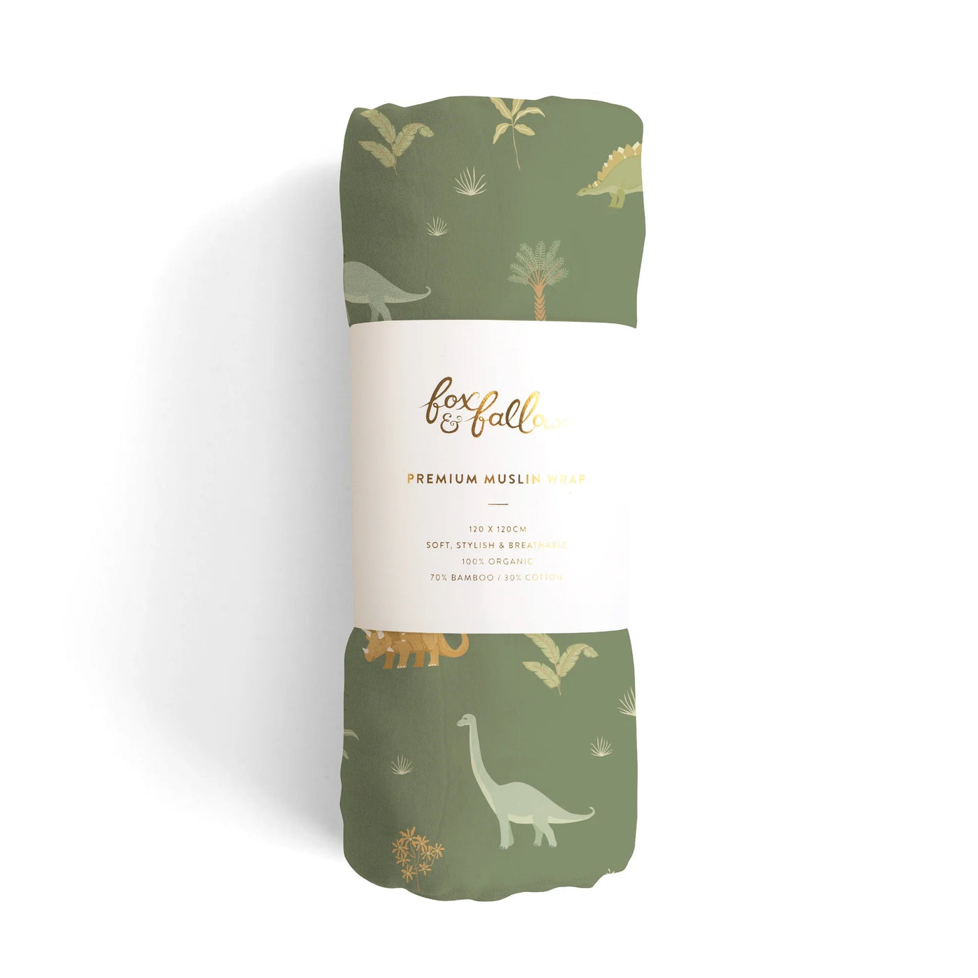 Fox & Fallow - Muslin Wrap | Dinos Muslin Wrap Fox & Fallow 