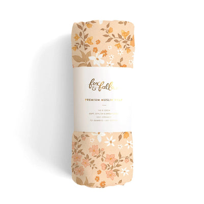 Fox & Fallow - Muslin Wrap | Sweet Pea Muslin Wrap Fox & Fallow 