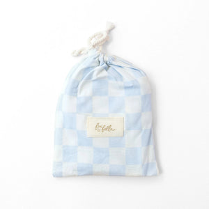 Fox & Fallow - Organic Fitted Bassinet Sheet/Change Pad Cover | Powder Check
