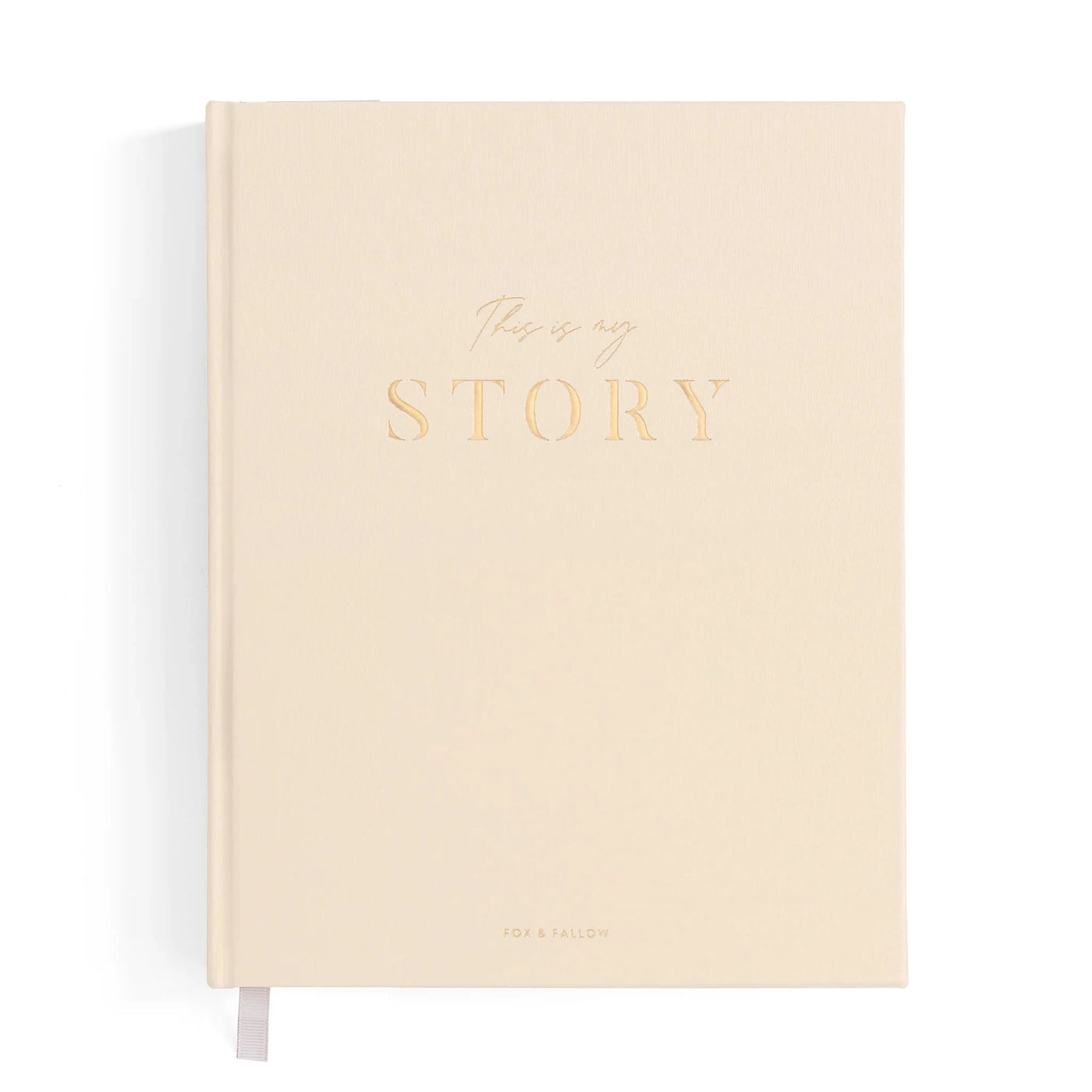 Fox & Fallow - This Is My Story Memoir Journal | Cream Journal Fox & Fallow 