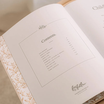 Fox & Fallow - This Is My Story Memoir Journal | Cream Journal Fox & Fallow 