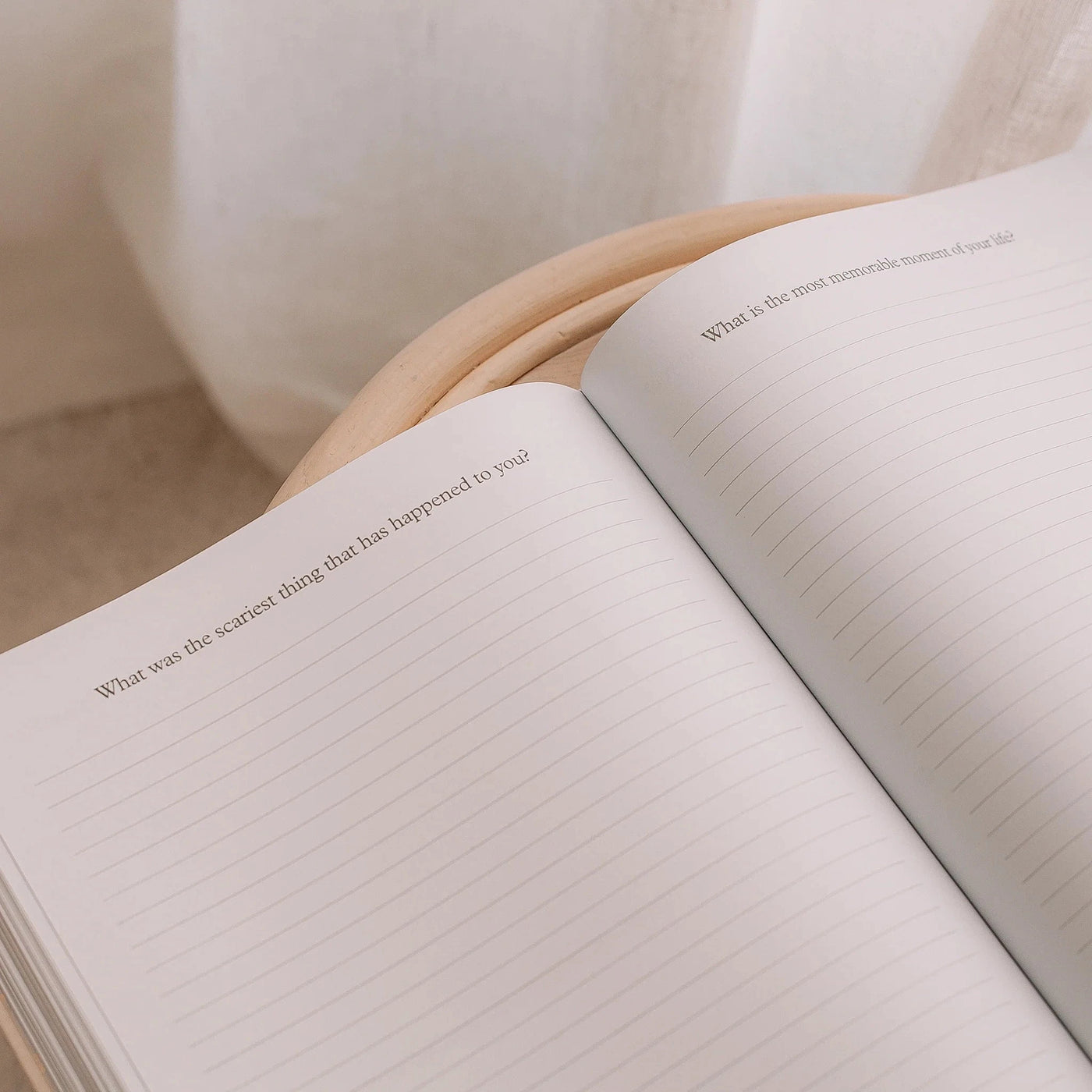 Fox & Fallow - This Is My Story Memoir Journal | Cream Journal Fox & Fallow 