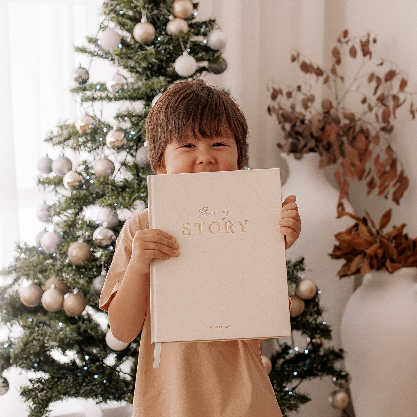 Fox & Fallow - This Is My Story Memoir Journal | Cream Journal Fox & Fallow 