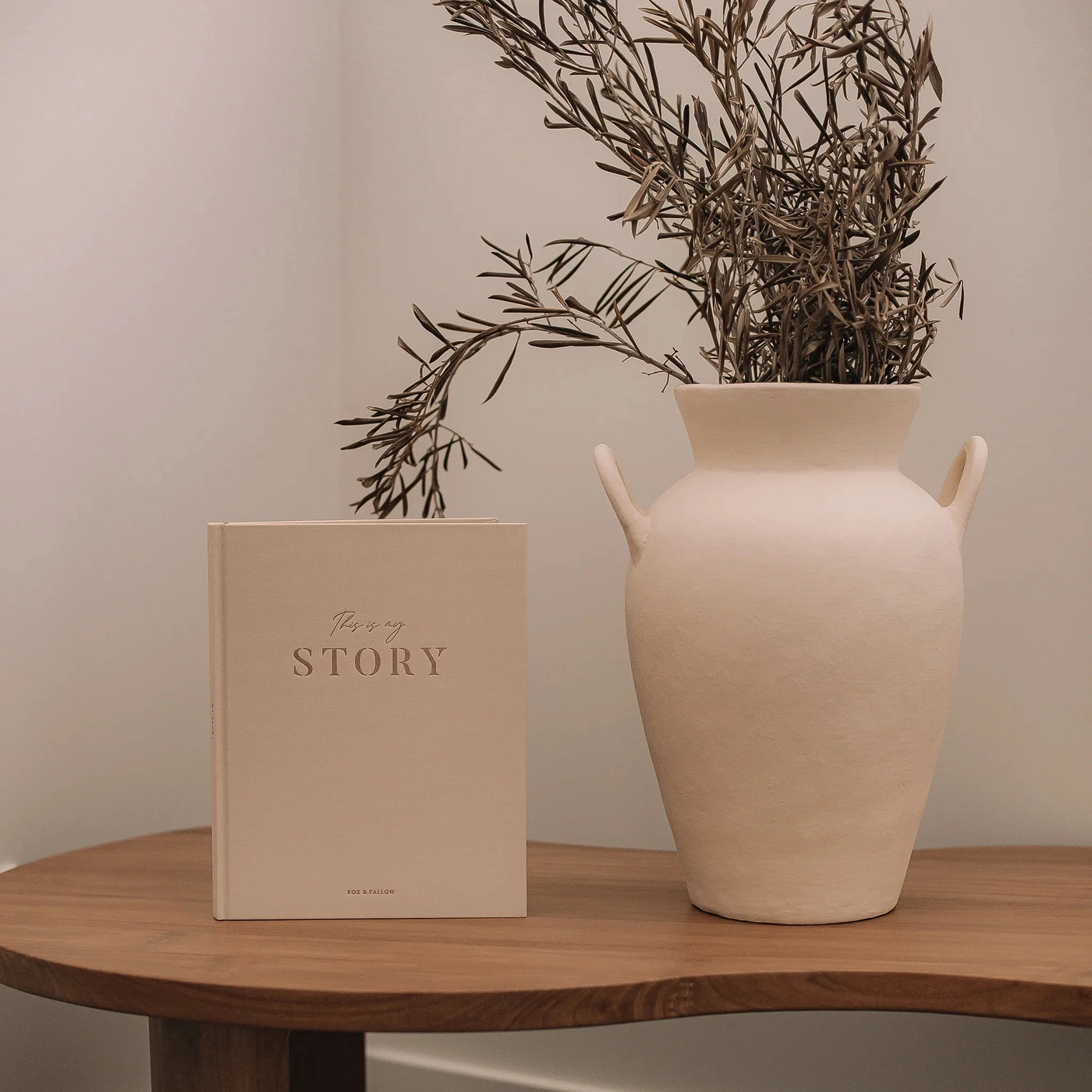 Fox & Fallow - This Is My Story Memoir Journal | Cream Journal Fox & Fallow 