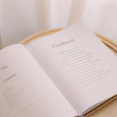 Fox & Fallow - This Is My Story Memoir Journal | Cream Journal Fox & Fallow 