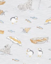 Fox & Finch - Puffin Print Tee Short Sleeve T-Shirt Fox & Finch 