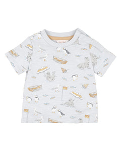 Fox & Finch - Puffin Print Tee