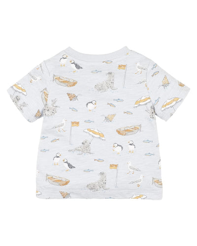 Fox & Finch - Puffin Print Tee Short Sleeve T-Shirt Fox & Finch 