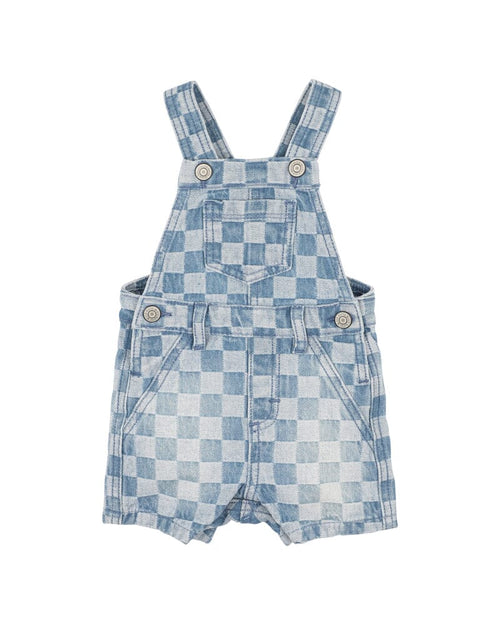 Fox & Finch - The Waterhole Check Denim Overall