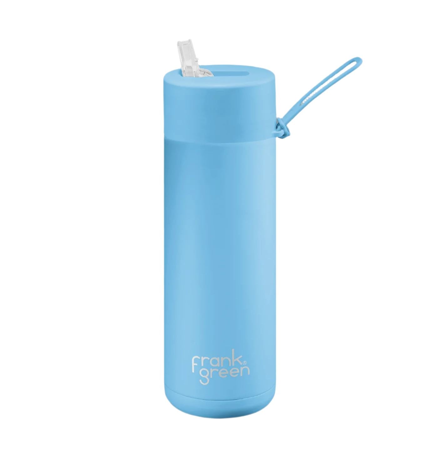 Frank Green - Ceramic Reusable Bottle 20oz/595ML Sky Blue Mealtime Frank Green 