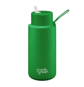 Frank Green Reusable Bottle - 34oz/1L | Evergreen